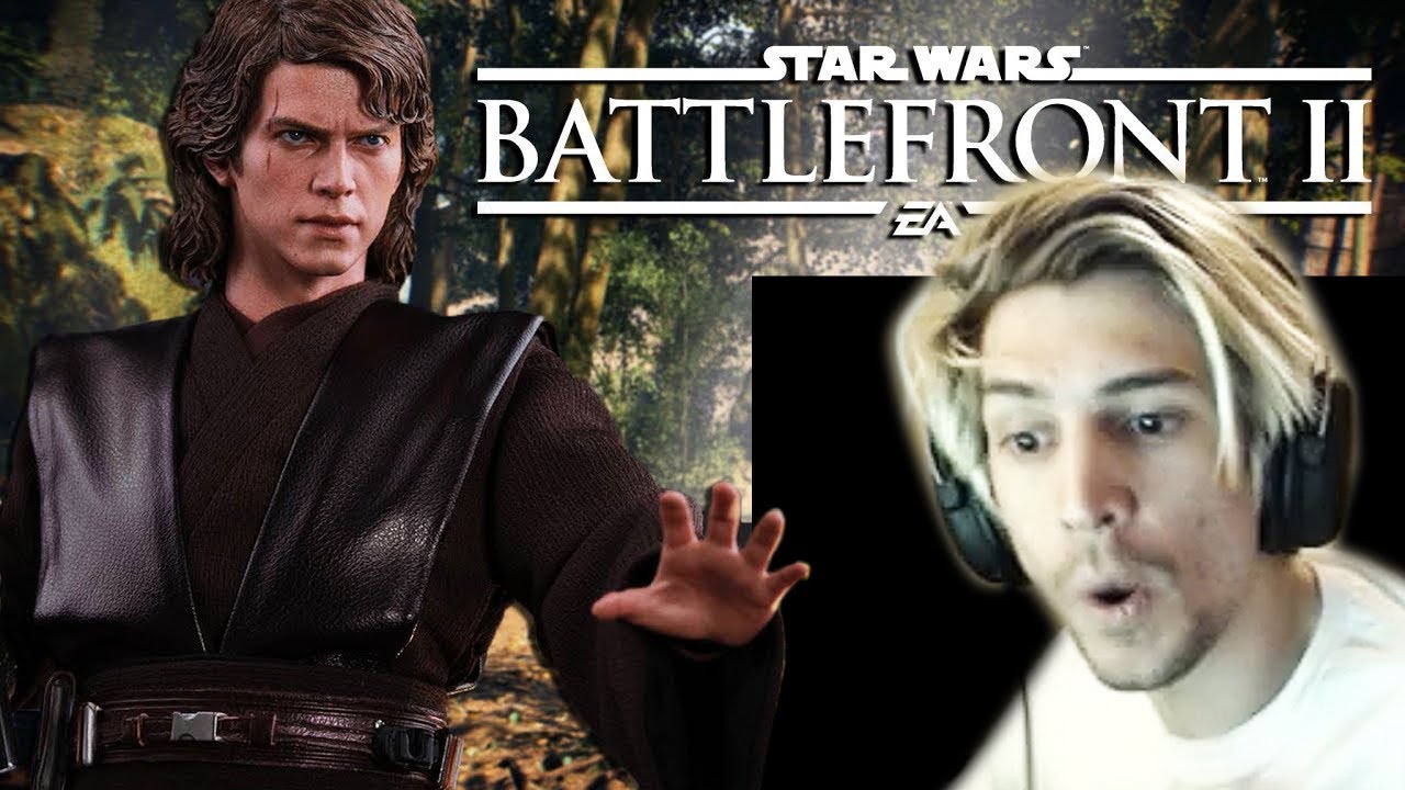 THE CHOSEN ONE! - xQc Destroys in Star Wars Battlefront II | xQcOW