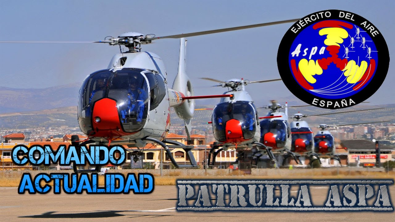 Comando Actualidad - Patrulla Aspa y escuela de helicópteros - Ejército Español