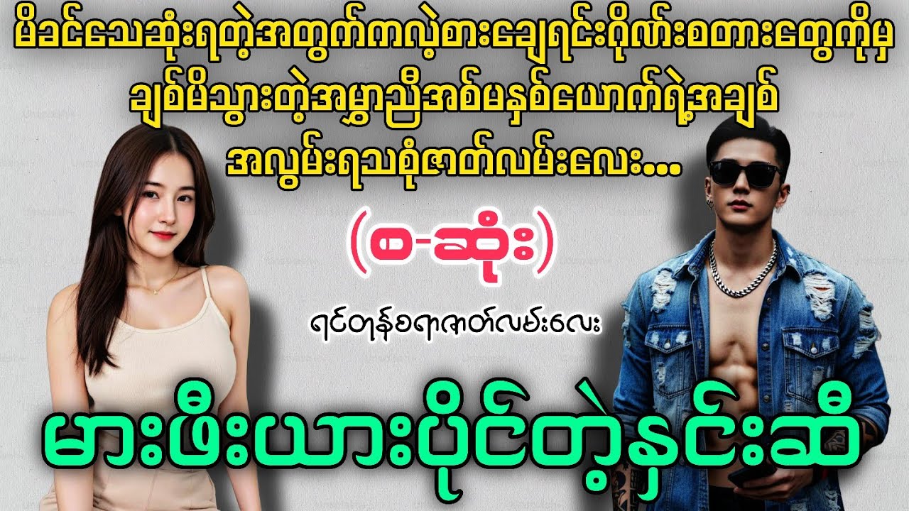 မားဖီးယားပိုင်တဲ့နှင်းဆီ (စ-ဆုံး) #novelboxchannel #audiobooks 