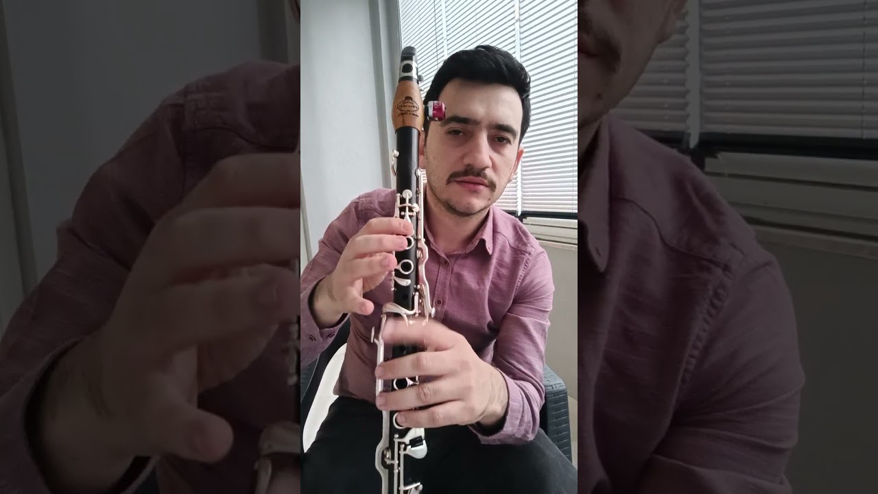 Klarnet yakın çekim Yıldız Tilbe seni seven kalbim sana deli oluyor anlasana