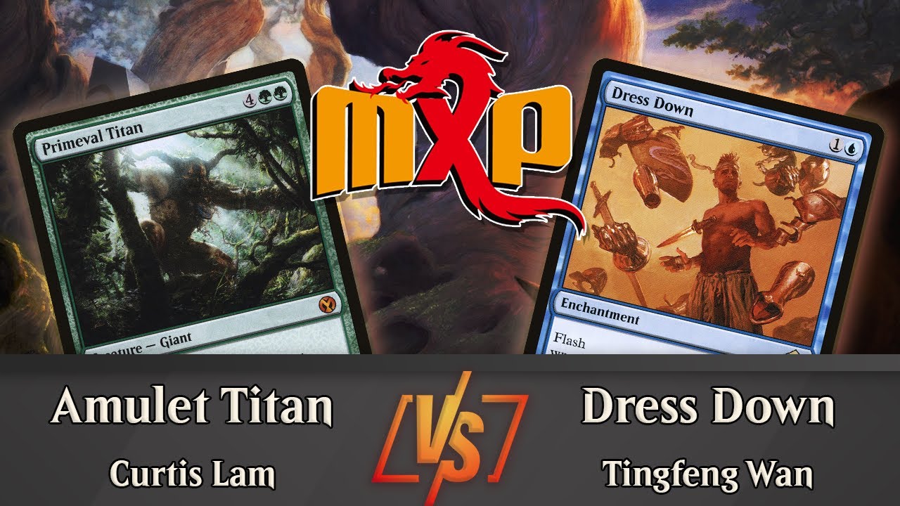 Amulet Titan (Curtis Lam) v Jeskai Dress Down (Tingfeng Wan) | MXP Houston | Modern 20k