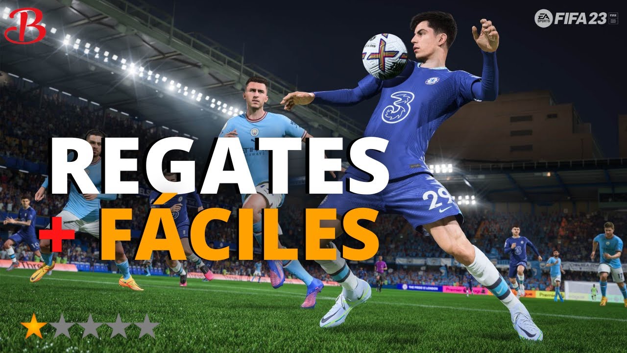 Los regates MAS FACILES de FIFA 23 | Como hacer los REGATES mas FACILES de FIFA 23 | FIFA 1 ESTRELLA