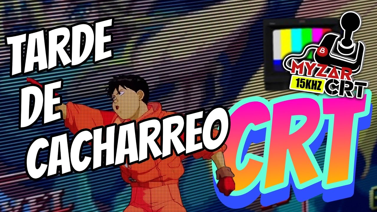 TARDE DE CACHARREO #CRT #15KHZ Y #BATOCERA MYZAR