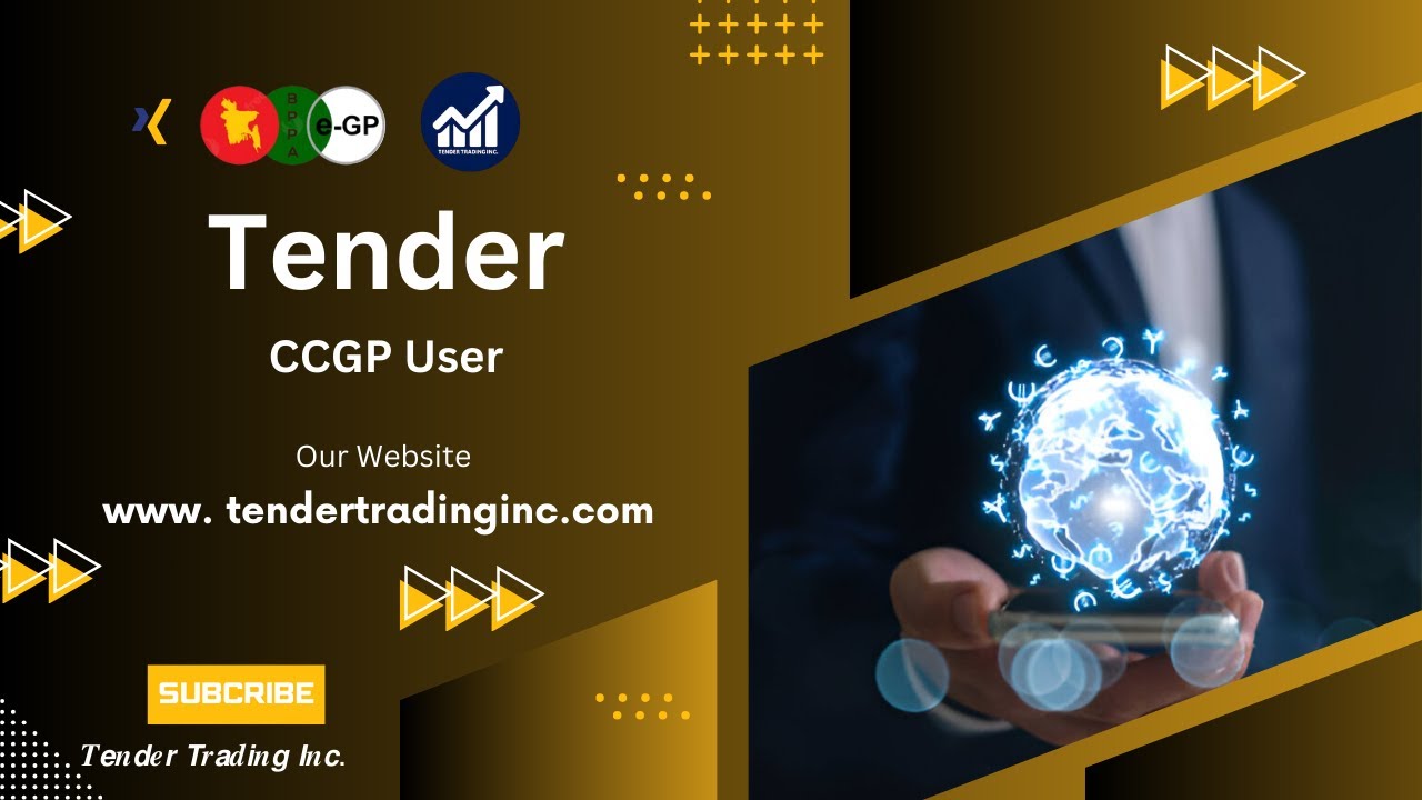 Tender | CCGP User | e-GP Tutorial | Tender Trading Inc.