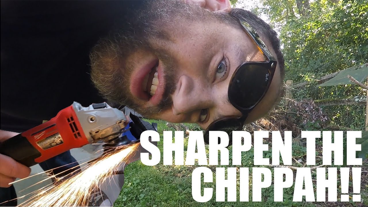 Sharpening A Wood Chipper | DIY