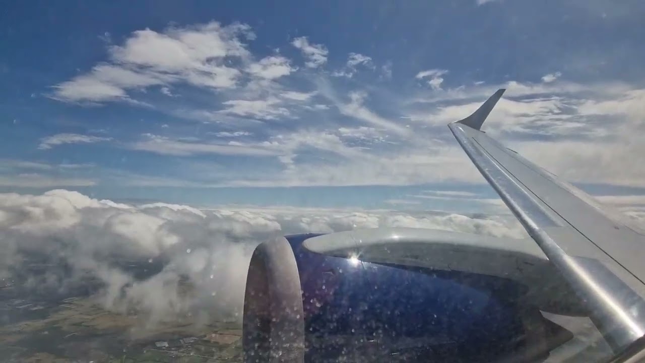 Take off & landing of BA8493 from London to Berlin