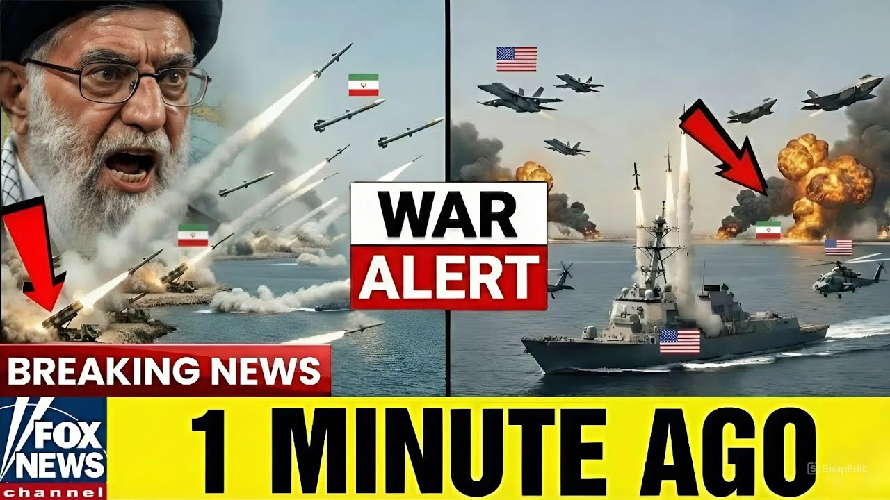 2:15 PM - Iran Fired 38 Missiles At US Air Base - 44 Minutes Later 16 Iranian Facilities Gone