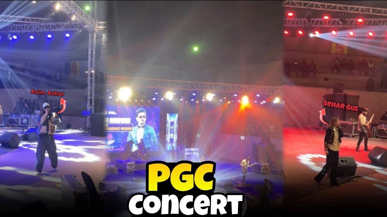 PGC Concert ft. Punjab Collage | Talha's First Vlog | Lahori Desi Vlogs
