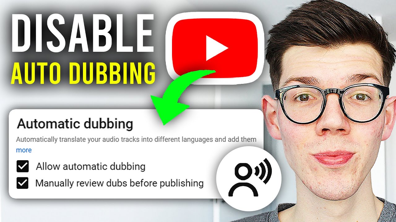 How To Turn Off Auto Dubbing On YouTube - Full Guide