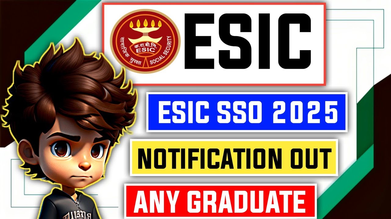 &lrm;📢 ESIC SSO 2025 Notification Out 😱