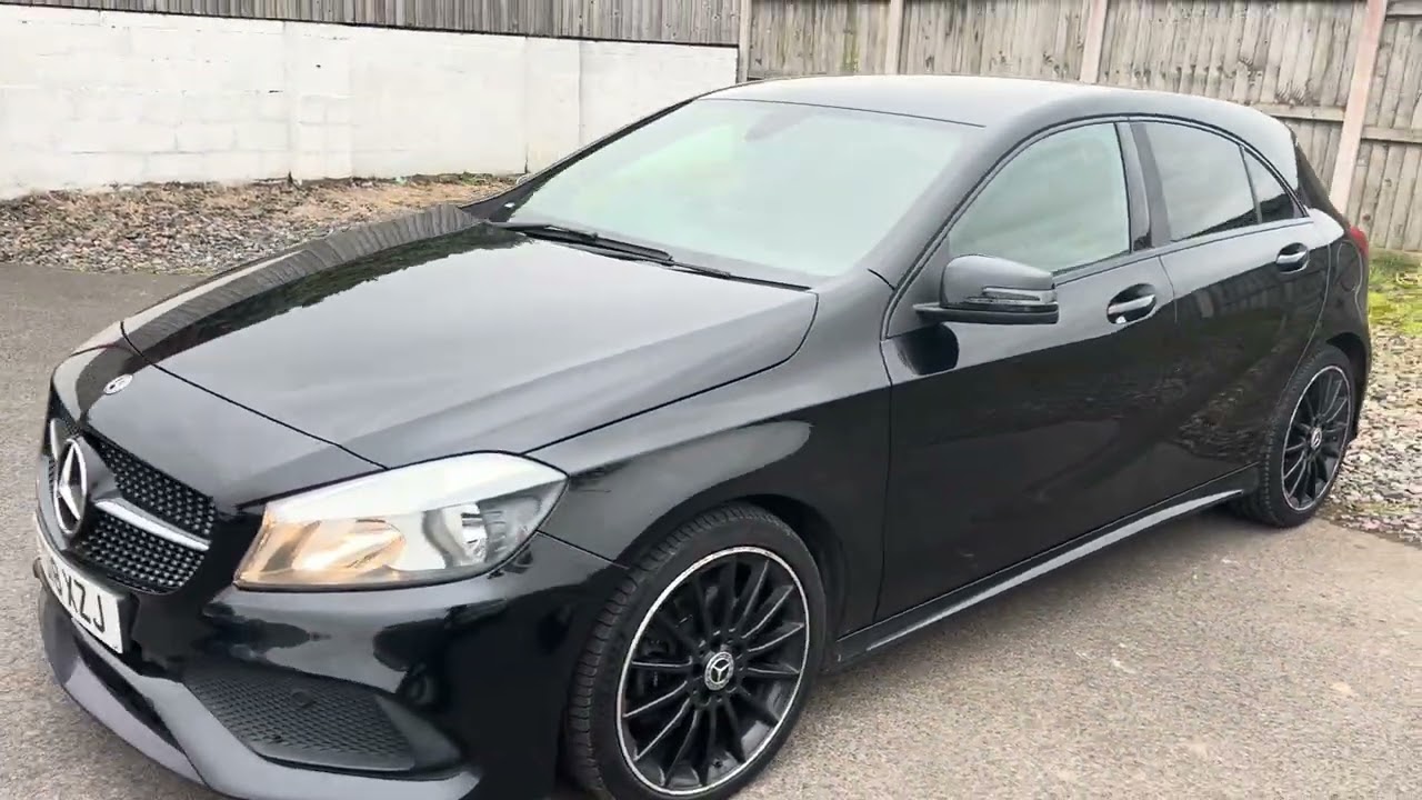 Mercades A-Class 2018 black