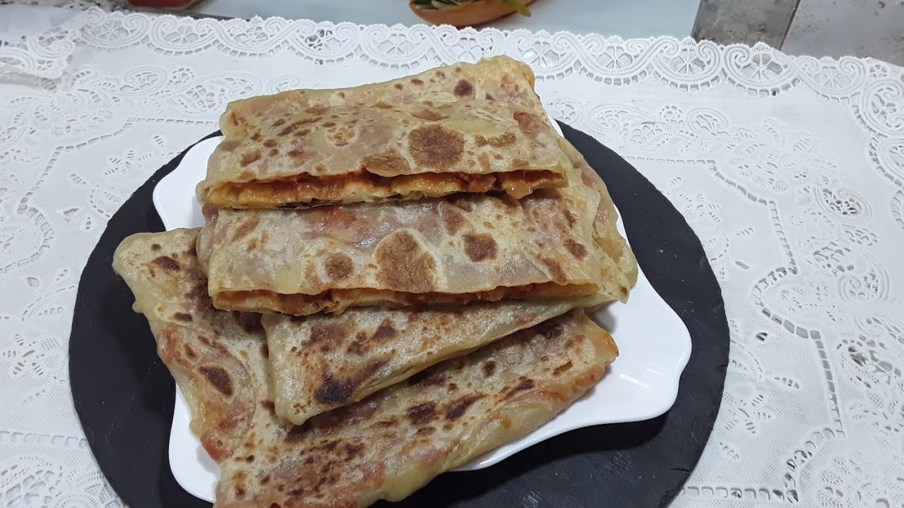 المحاجب  وصفة ناجحة 100 % من أول مرة من مطبخ سلسبيل/Recette de  Mhadjeb facile