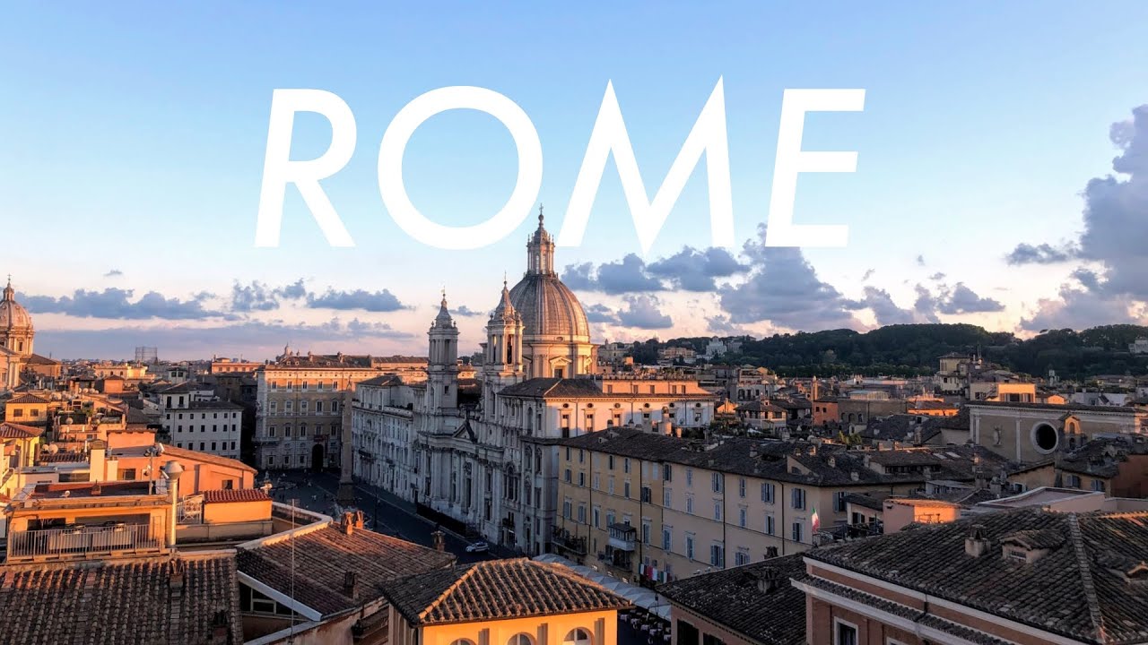 Rome, Italy: 70 Minutes of Aerial Video in 4K [Stock Footage]