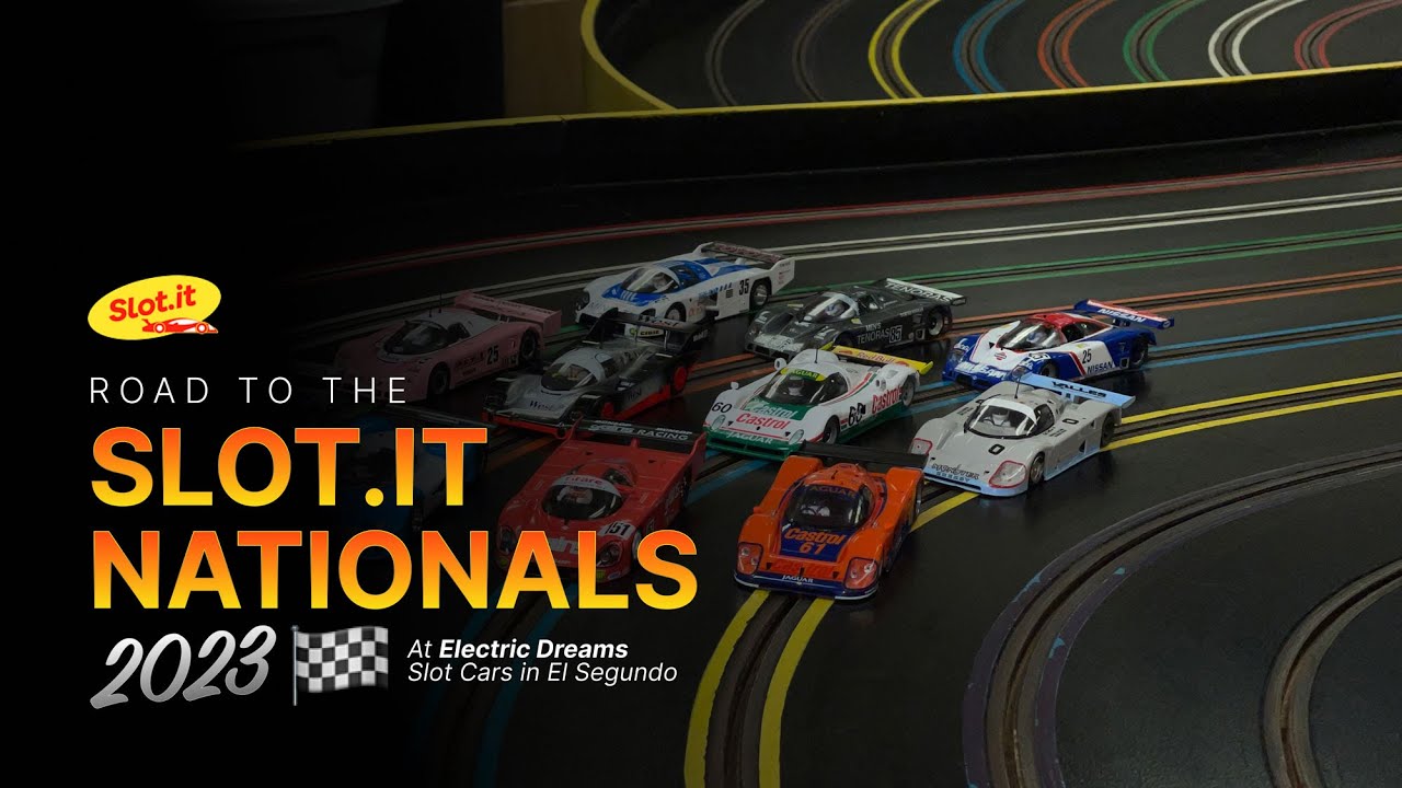 Дорога к национальному чемпионату Slot.it Group C Slot Car Racing Championship 2023 — часть 1 — 4K