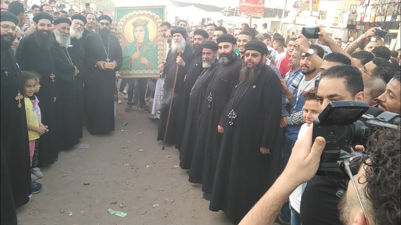 زفة القديسه دميانه 2024