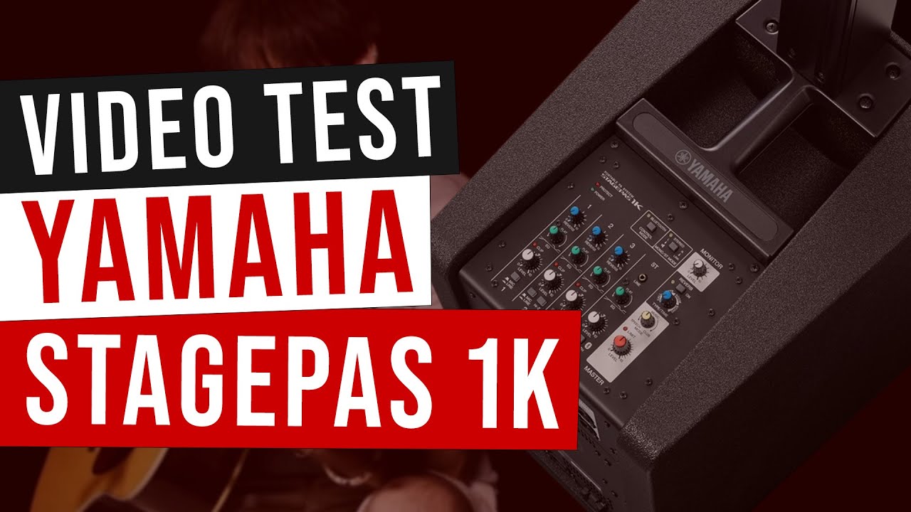 Yamaha Stagepas 1K Portable PA System Video Test