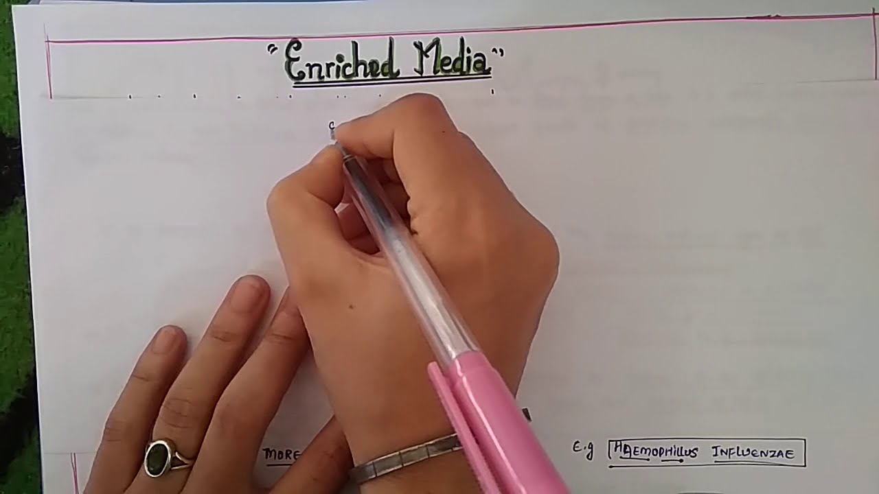 Enriched media