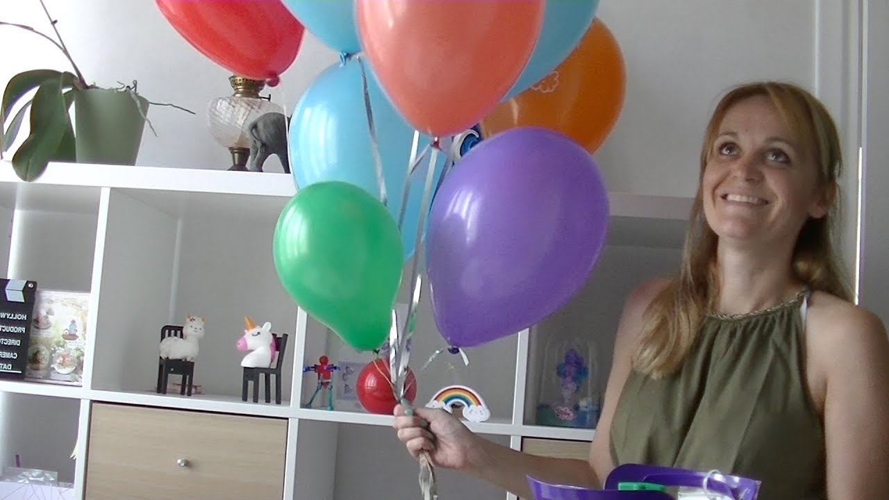 Comment faire voler une peluche avec des ballons #HELIUM