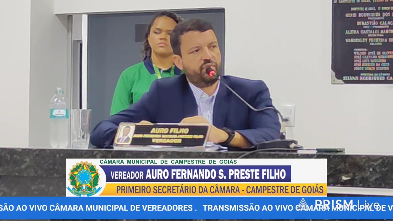Transmissão ao vivo de Câmara Municipal de Campestre de Goiás