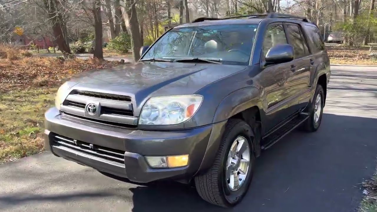 2005 Toyota 4runner limited description and overview