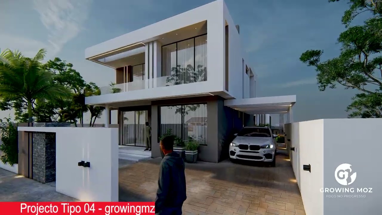 Lumion 12 Exterior - Projecto Tipo 04 -Growing Moz - Maputo - Mo&ccedil;ambique