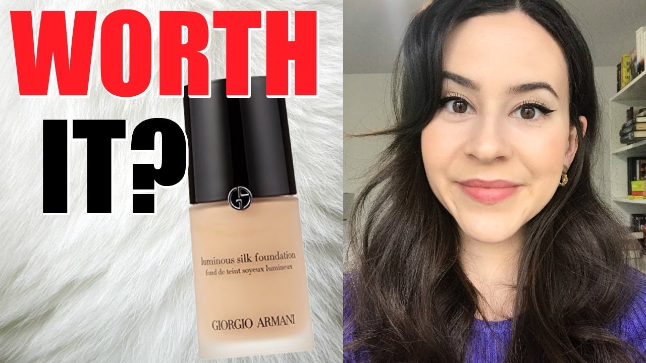 Giorgio Armani Luminous Silk Foundation Review || Testing Best Selling Foundations at Sephora Series