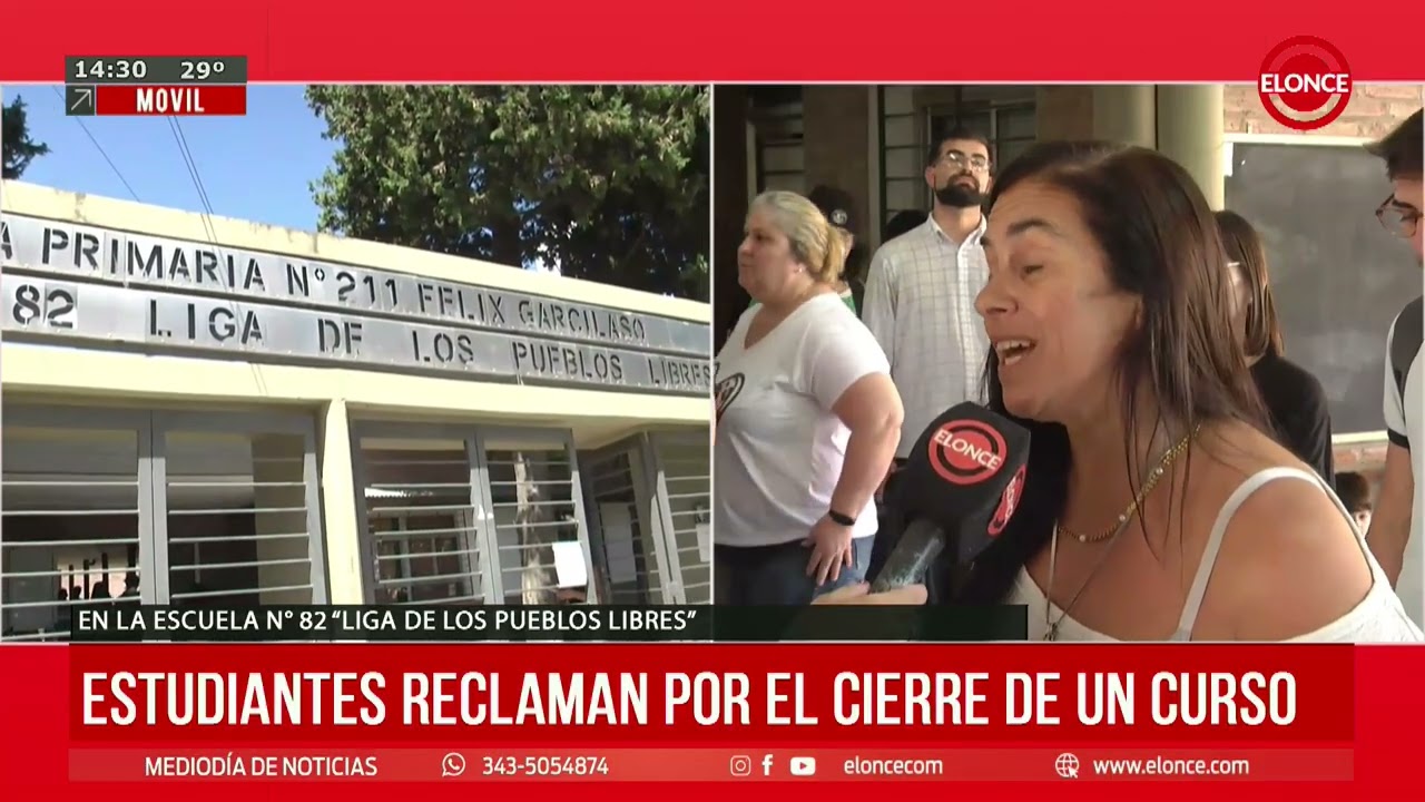 Estudiantes reclaman por el cierre de un curso-ELOONCE-13/03/2026