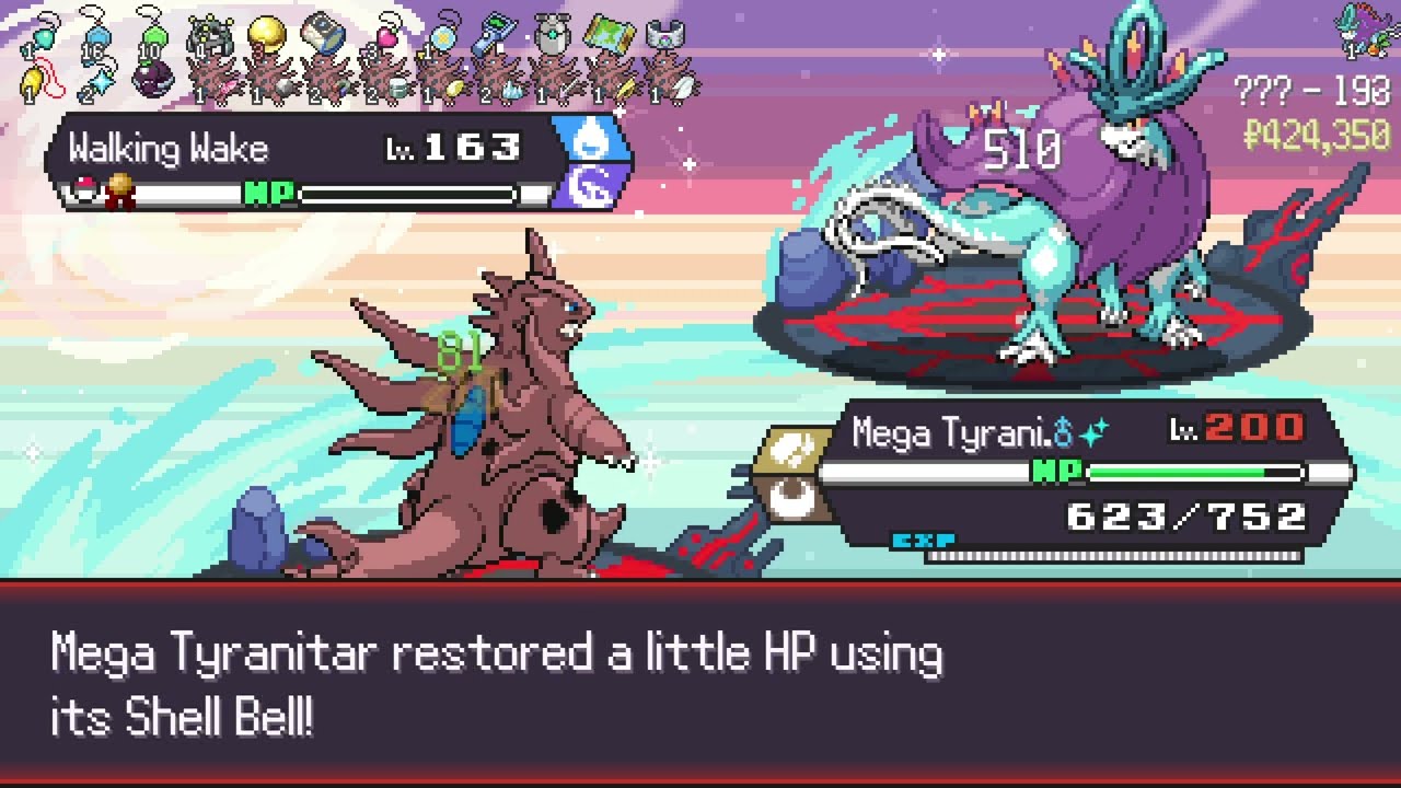 [PokeRouge] Tyranitar carry (140-200)