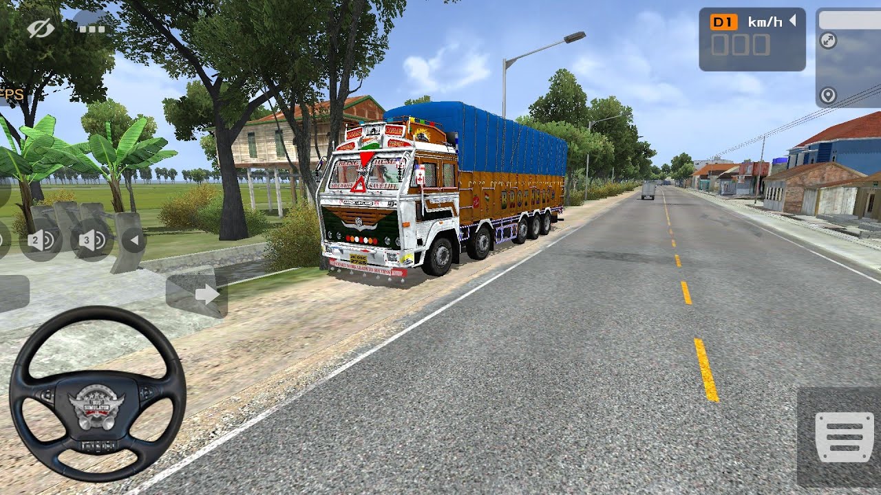  Indian truck 🚒 Mode apk download 😱 || Bus simulator indonesia || Indian Truck simulator 