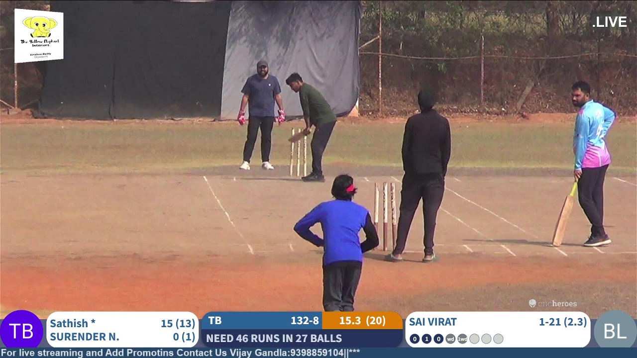 ELEGANCE PREMIER LEAGUE II TEAM BRO'S V/S BOUNDARY LEGENDS II