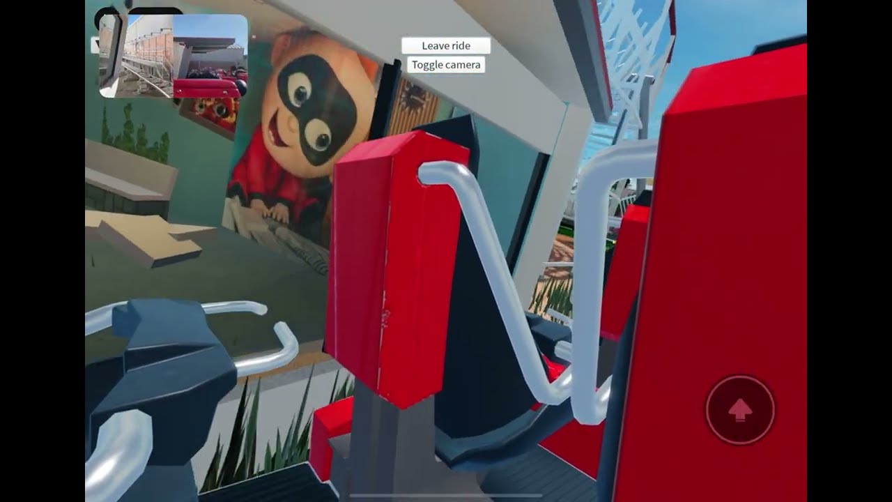 Back row Incredicoaster’ reverse.