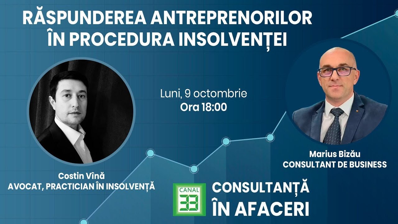 RĂSPUNDEREA ANTREPRENORILOR ÎN PROCEDURA INSOLVENȚEI