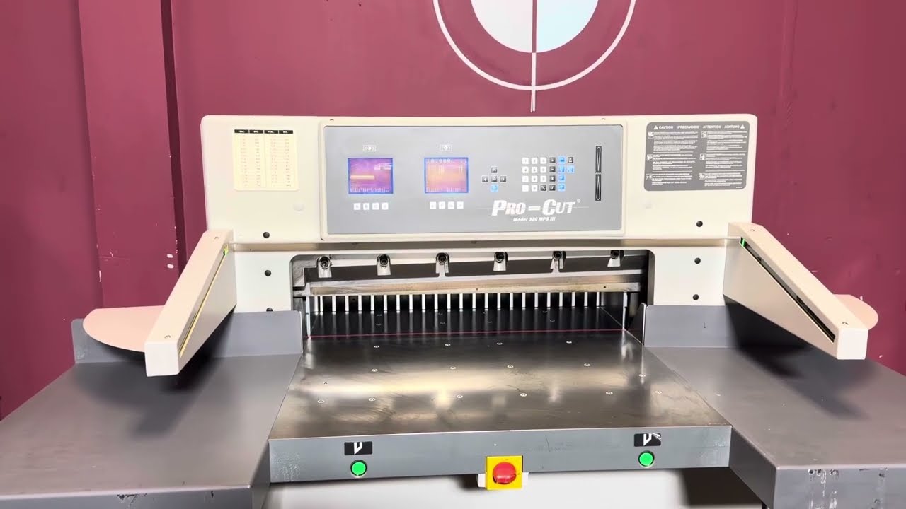 Pro-Cut 320 MPS Paper cutter
