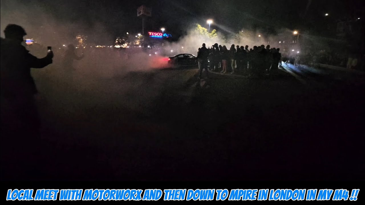 Local Car Meet to London Chaos | Drifting, Police & Night Vibes 