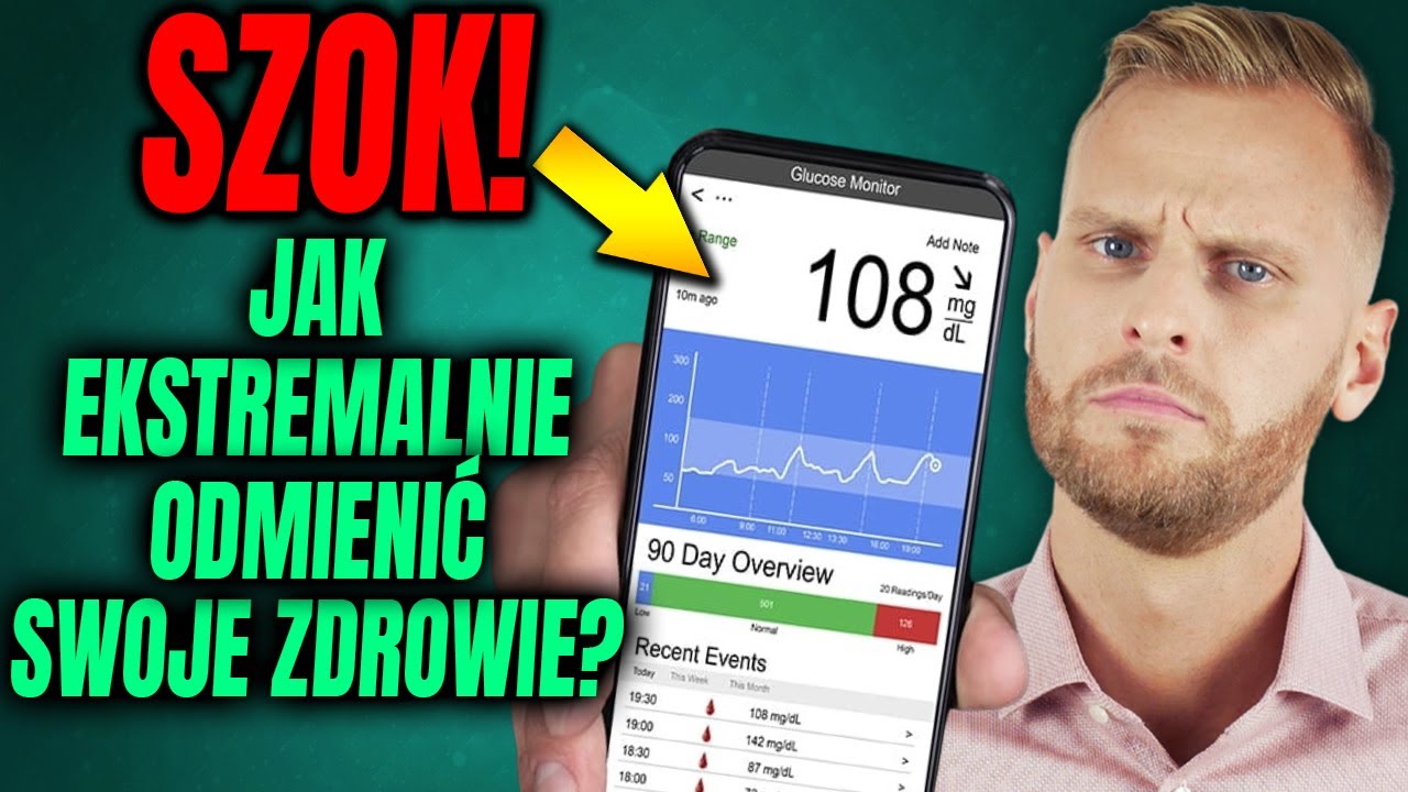 Stały Pomiar Glukozy (CGM) Jak odmienił moje ZDROWIE nie do poznania?!