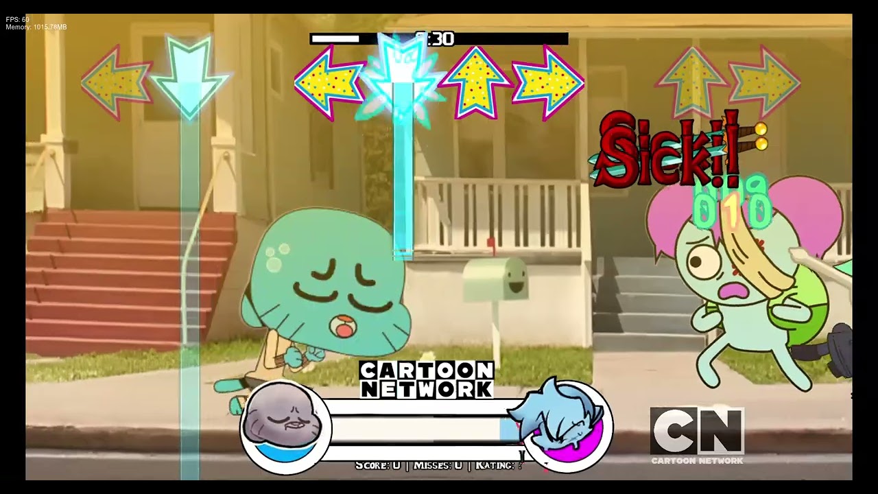 NTFF- the darkness- wip FANchart-#pibbyapocalypse #fnf #fnfmod #tawog #gumball 