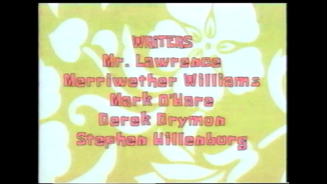 Closing to SpongeBob SquarePants: Sponge-a-Rama VHS (2003)