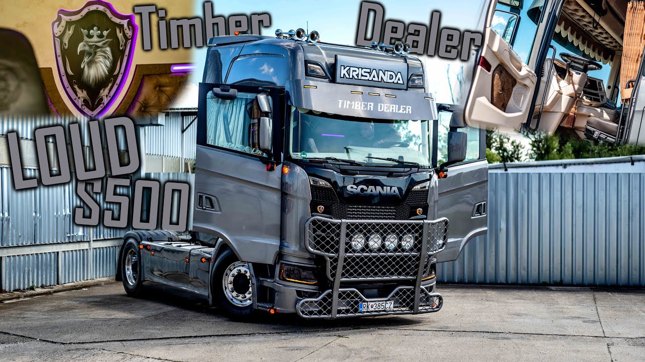 WALKAROUND & SOUND: Scania S500 Timber Dealer // *Krisanda Transport*