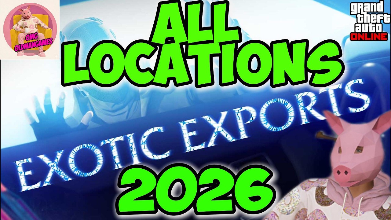 Where To Find EVERY Exotic Export Vehicle In GTA Online in 2025 and 2026?