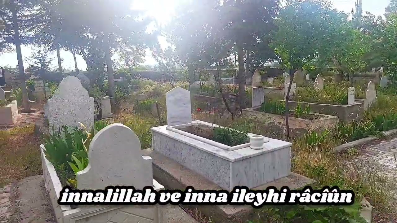 Köyümüz mezarlığı Duygulandıran sela