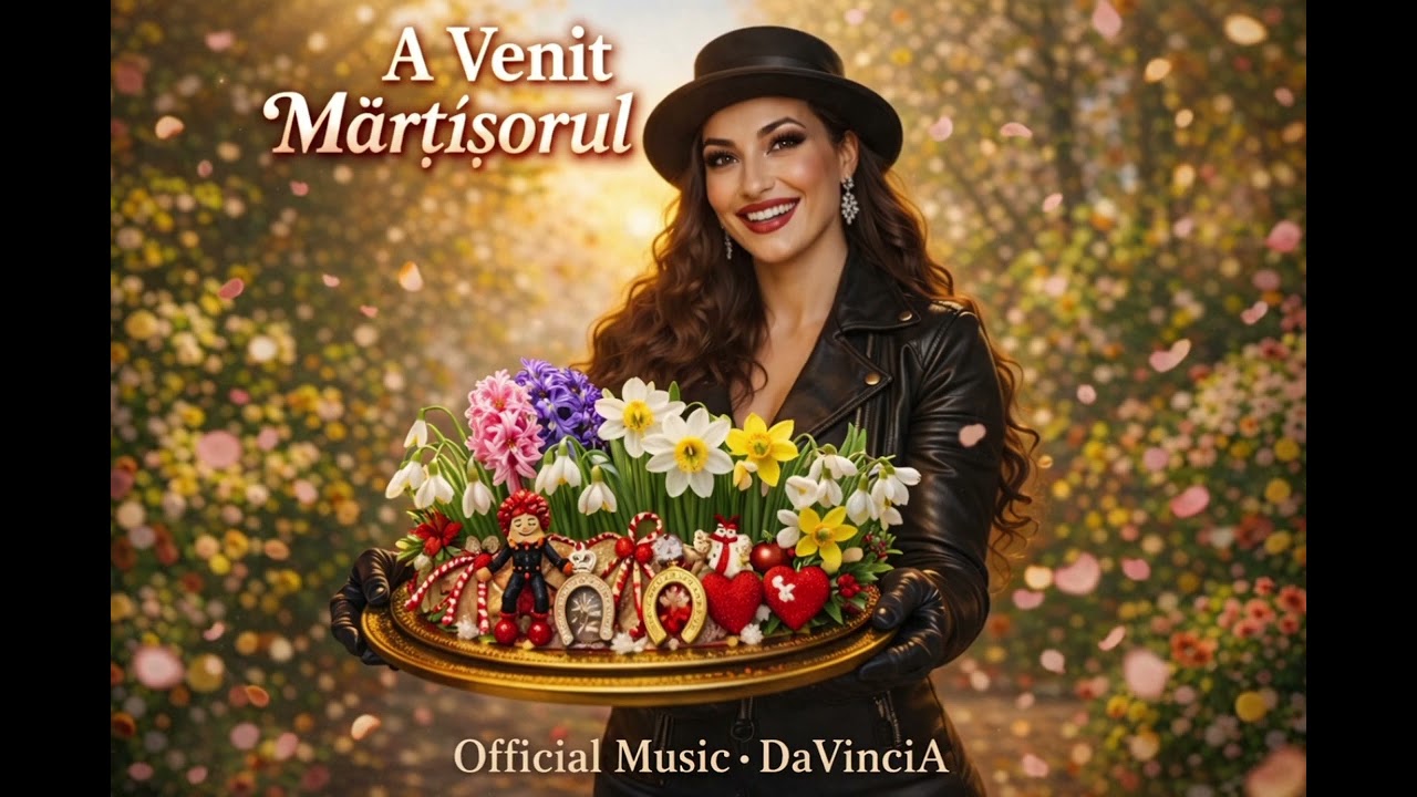 A Venit Mărțișorul 🌸 | Cântec de Primăvară Vesel | Official Music DaVinciA