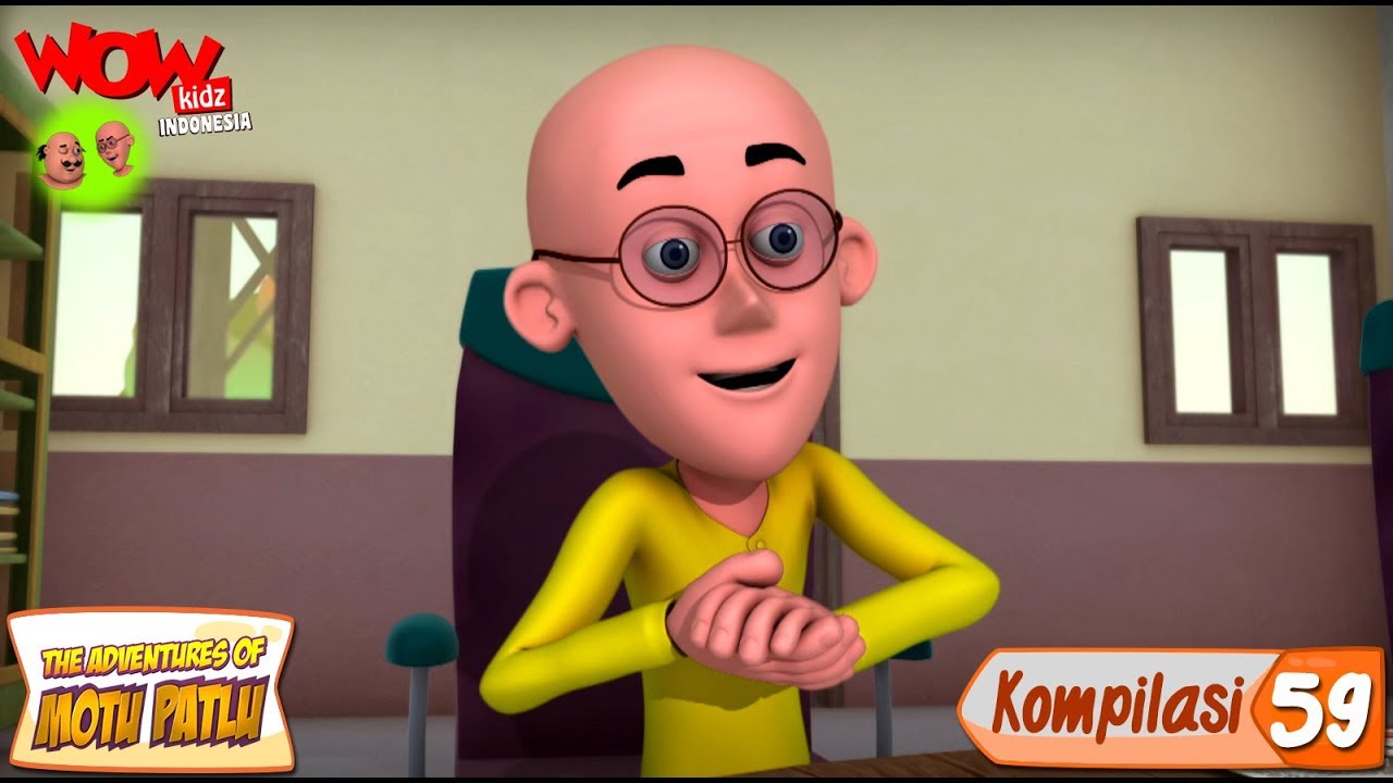 Kompilasi - 59 | Motu Patlu dalam Bahasa - Animasi 3D Kartun | WowKidz Indonesia