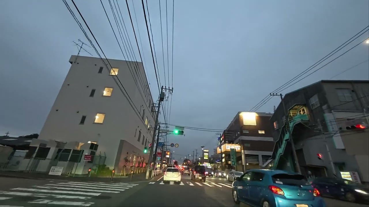 dji OSMO ACTION 5 PRO ドライブ動画　ズーラシア～東名横浜青葉IC～首都高～東北道 浦和IC