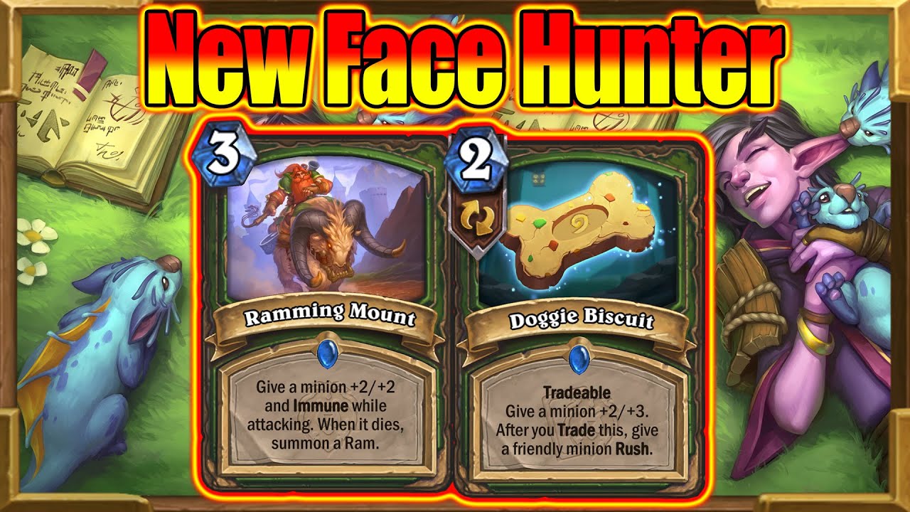 Stronger New Face Hunter Better Than Questline Pirate Warrior! Stormwind Mini-Set | Hearthstone
