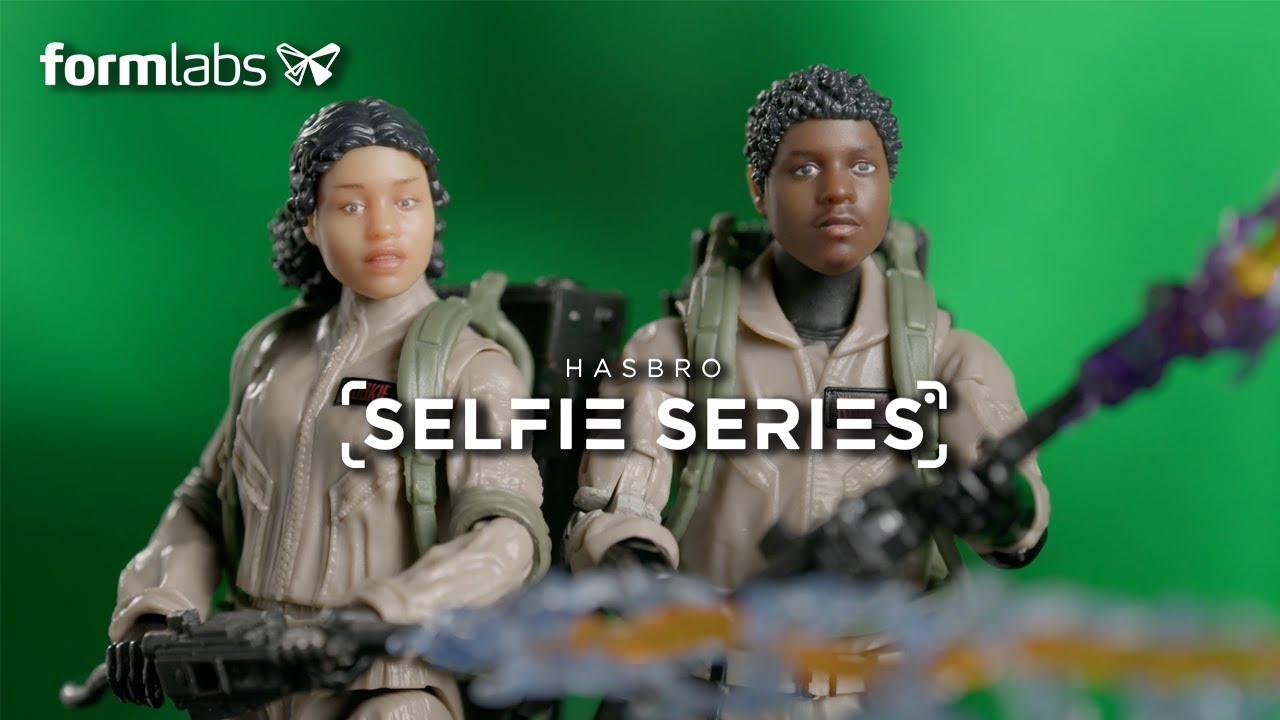 Hasbro Selfie Series: Mass Customized Action Figures With 3D Printing