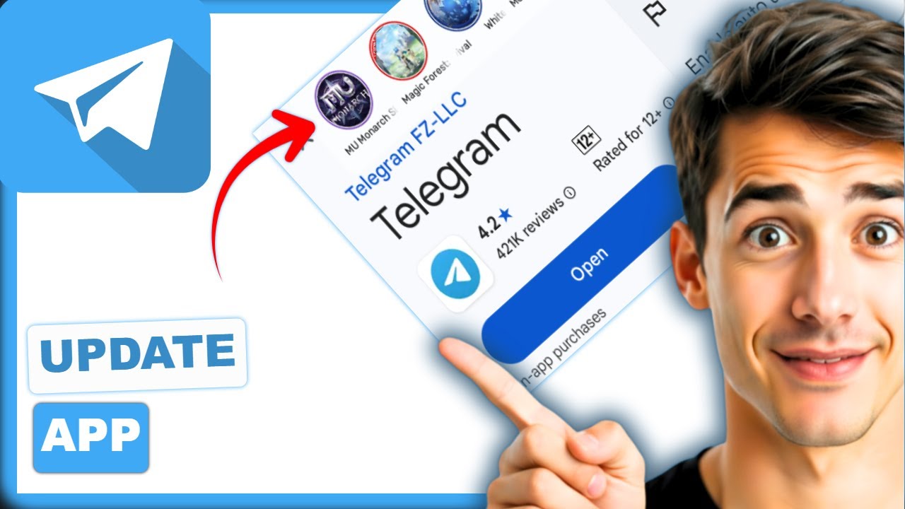 Как обновить Telegram на Android (самый простой способ) (руководство 2026 года)