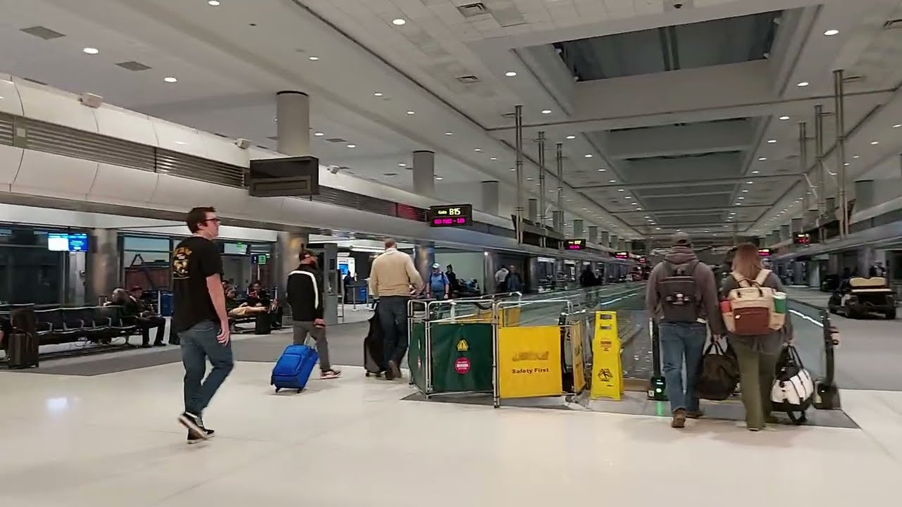 Walkthrough Tour: Denver Airport Concourse B 3/19/2024