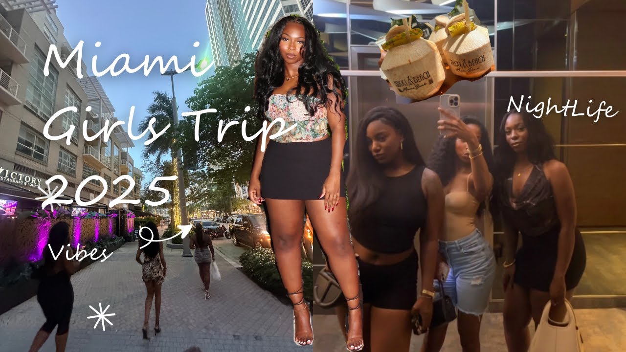 A Weekend in Miami with the Girls 💅🏽☀️ | Travel Vlog
