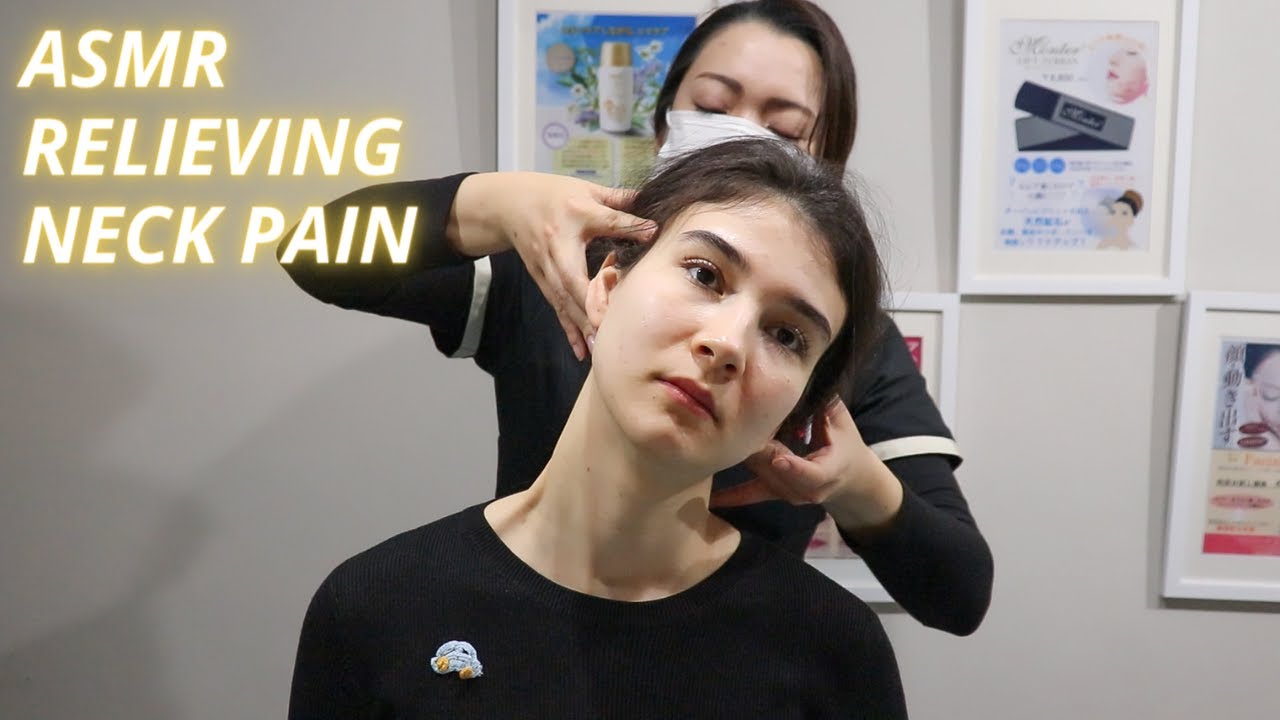 ASMR I got my NECK fixed in Japan, Soft spoken