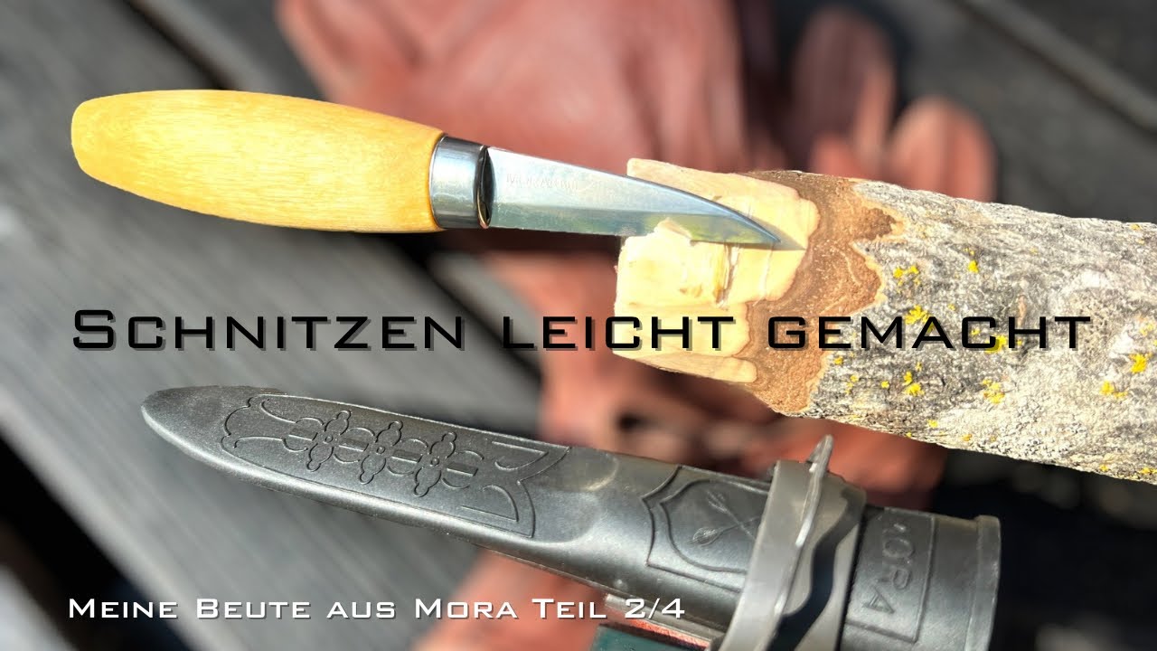 Das Morakniv 122 - Ein AS eines Kerbschnitzmessers